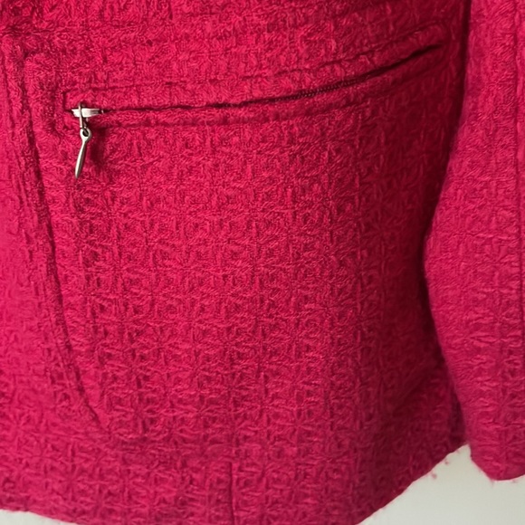 Coldwater creek light lined zip up jacket - Picture 6 of 10